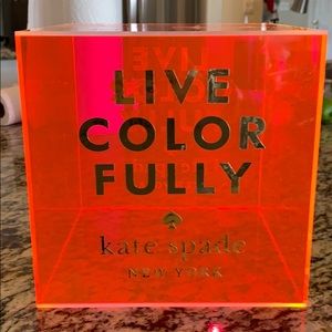 Live Colorfully Perfume Display